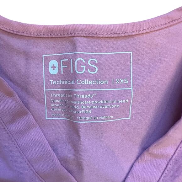 FIGS Catarina One-Pocket Scrub Top, XXS - Picture 2 of 5